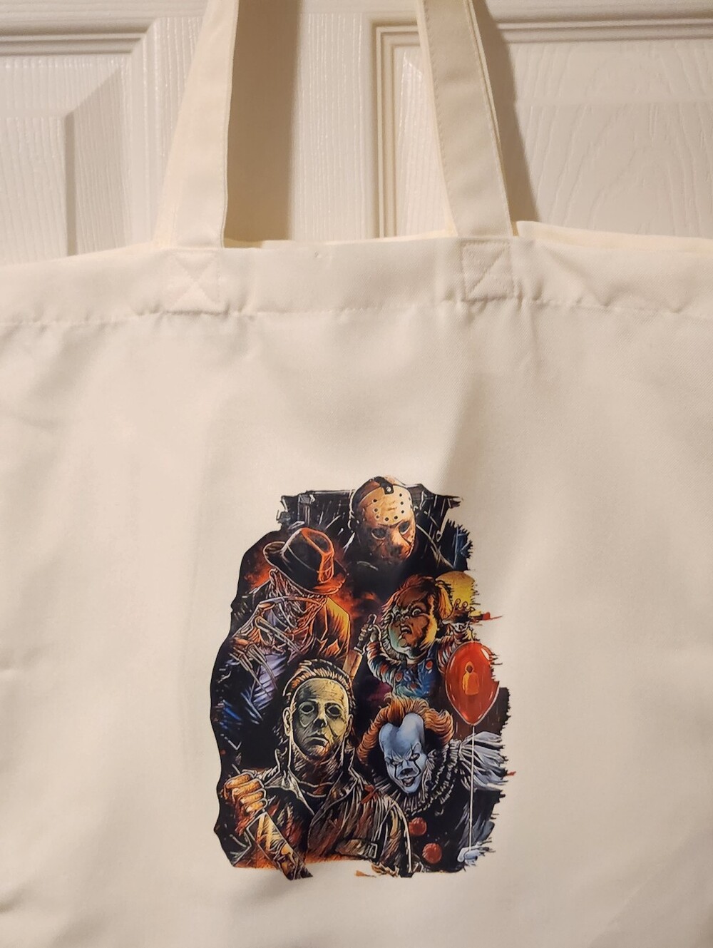 NWOT, HORROR CHARACTERS TOTE BAG